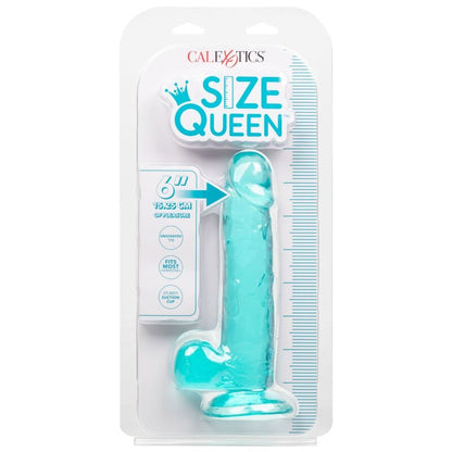 CALEX SIZE QUEEN DILDO AZUL 153 CM