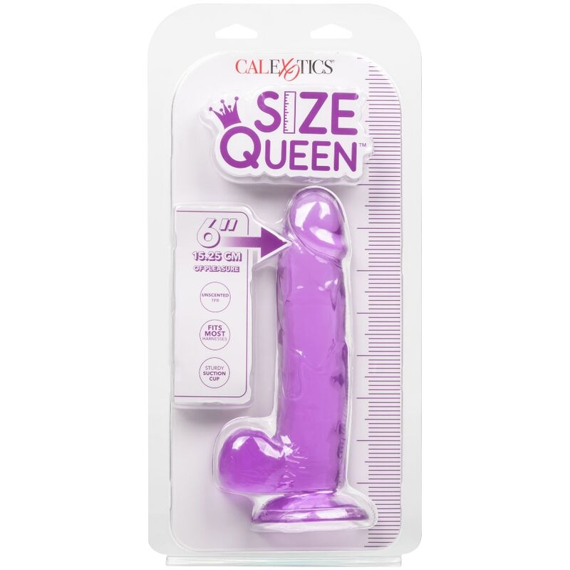 CALEX SIZE QUEEN DILDO ROXO 153 CM