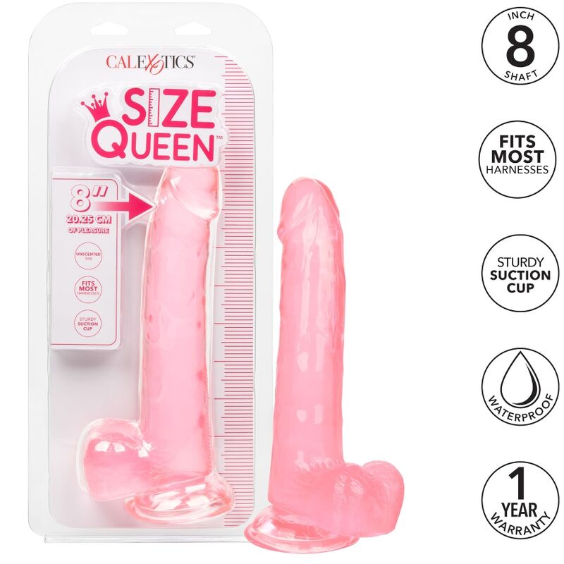 CALEX SIZE QUEEN DILDO ROSA 203 CM