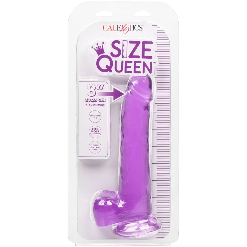 CALEX SIZE QUEEN DILDO ROXO 203 CM