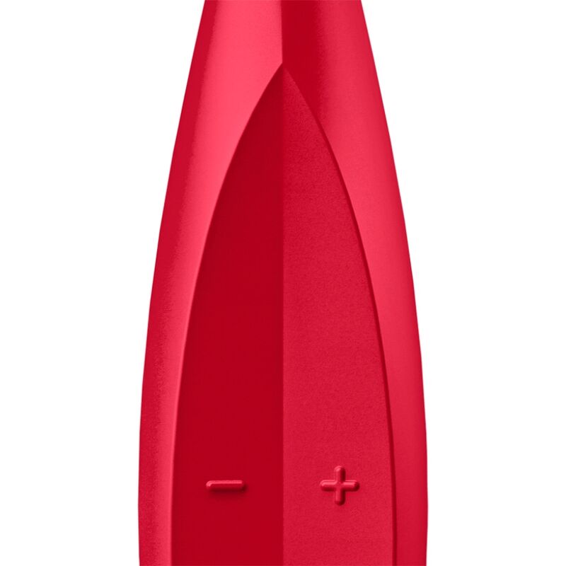 SATISFYER TWIRLING FUN TIP VIBRATOR VERMELHO