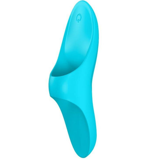 VIBRADOR DE DEDO SATISFYER TEASER LUZ AZUL