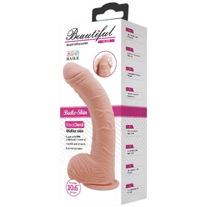 LINDO ENCONTRO ALEX LIFELIKE SKIN DILDO 27 CM