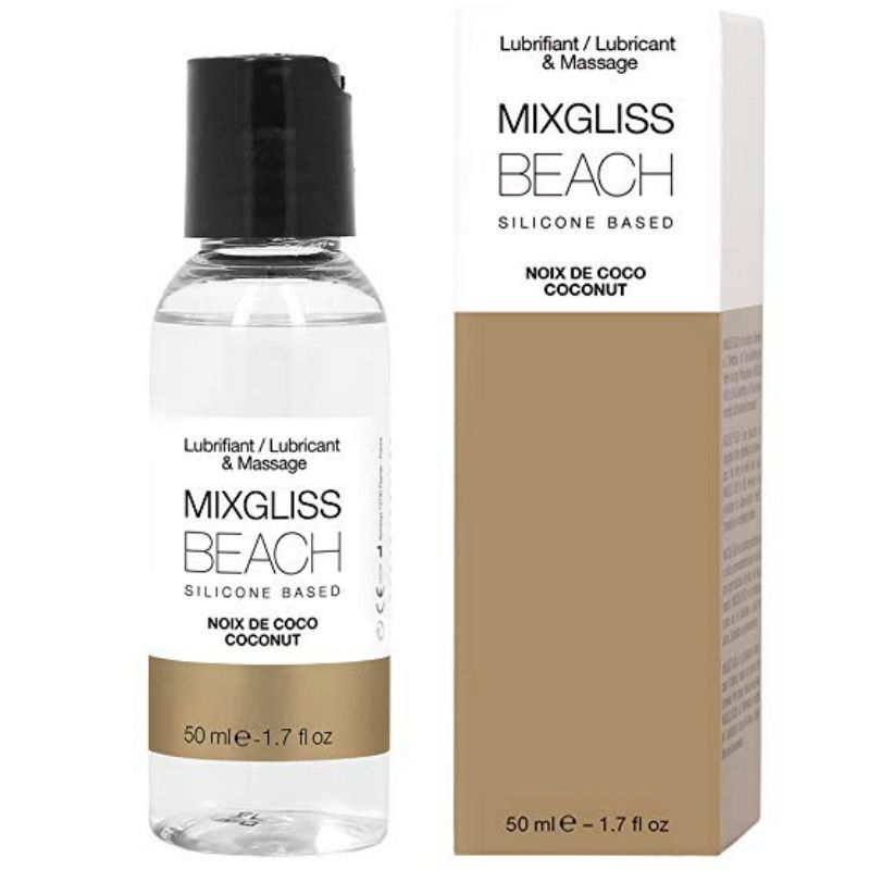 MIXGLISS BEACH SILICONE LUBRIFICANTE DE COCO 50 ML