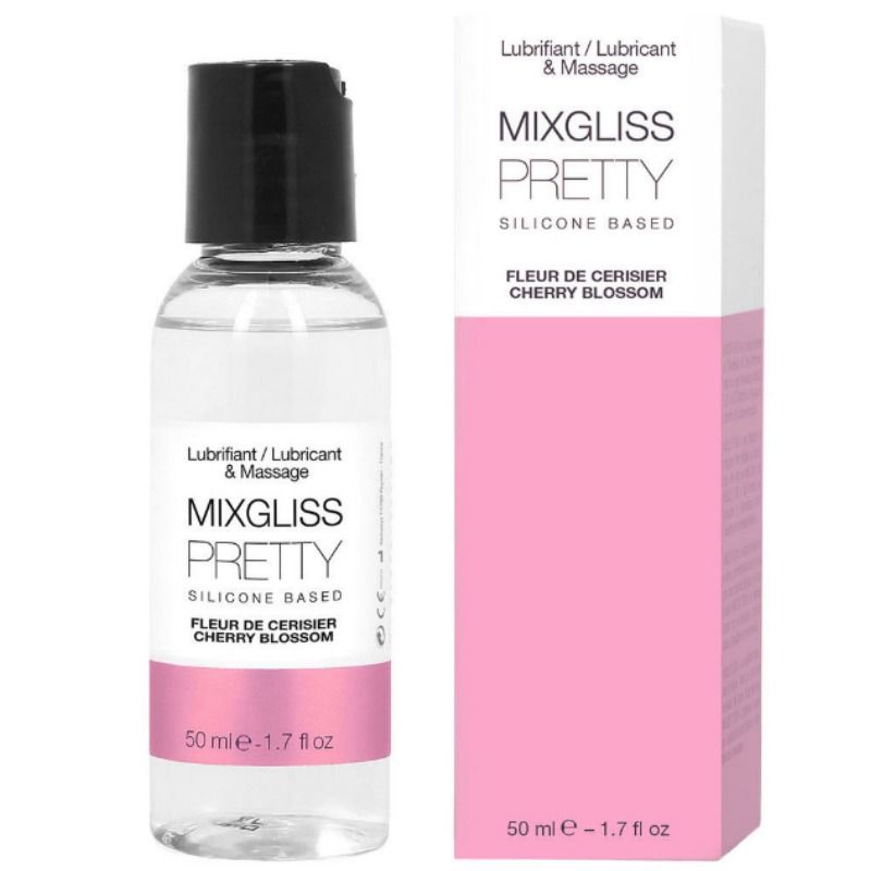 MIXGLIS PRETTY SILICONE LUBRIFICANTE FLOR DE CEREJEIRA 50 ML