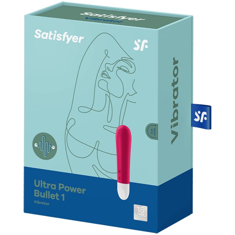 SATISFYER ULTRA POWER BULLET 1 VERMELHO