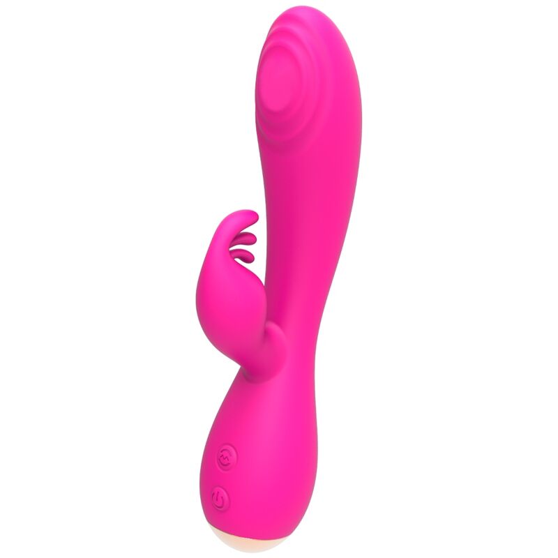 CABEyAS ESTIMULANTES TRIPLAS COM VIBRADOR DE COELHO MAGIC STICK NALONE ROSA