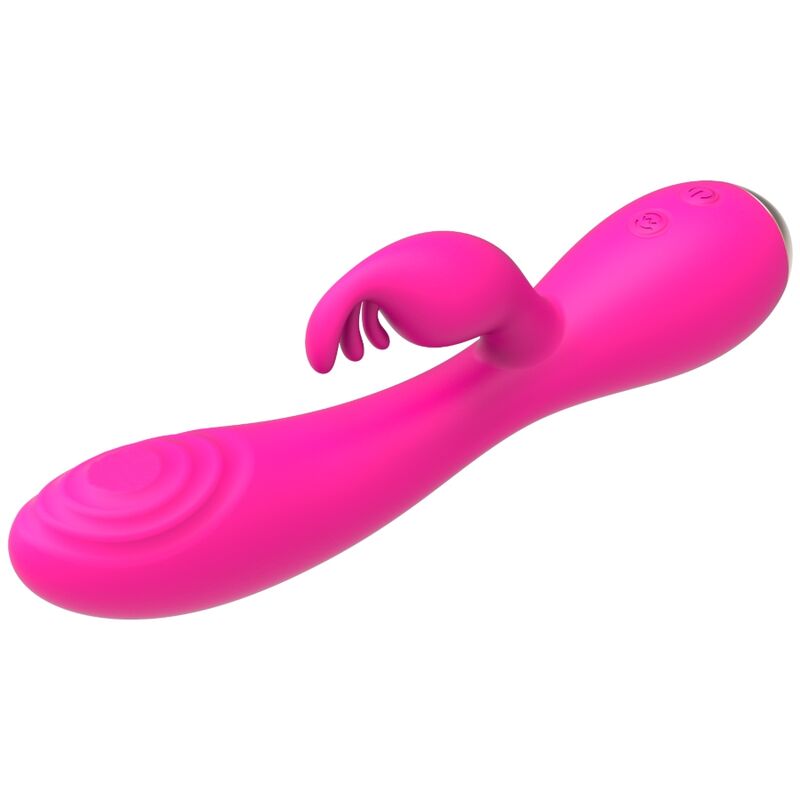 CABEyAS ESTIMULANTES TRIPLAS COM VIBRADOR DE COELHO MAGIC STICK NALONE ROSA