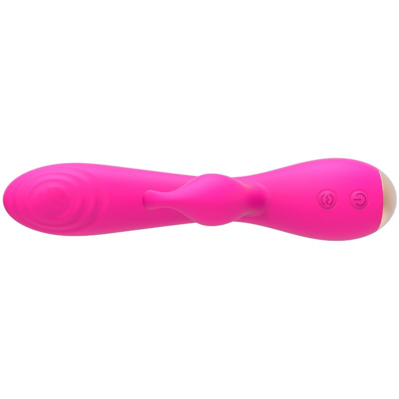 CABEyAS ESTIMULANTES TRIPLAS COM VIBRADOR DE COELHO MAGIC STICK NALONE ROSA