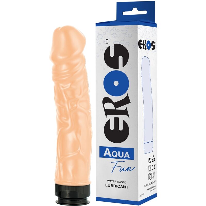 EROS AQUA FUN DILDO E LUBRIFICANTE a BASE DE aGUA