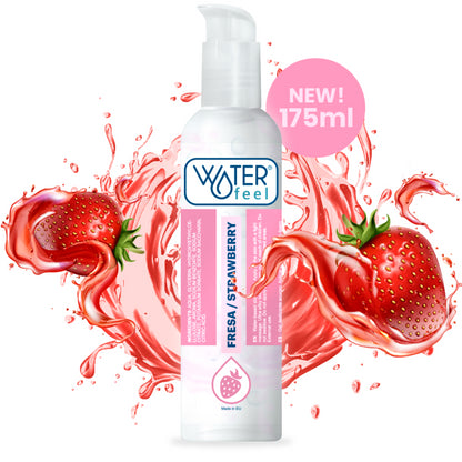 LUBRIFICANTE a BASE DE aGUA WATERFEEL MORANGO 175 ML