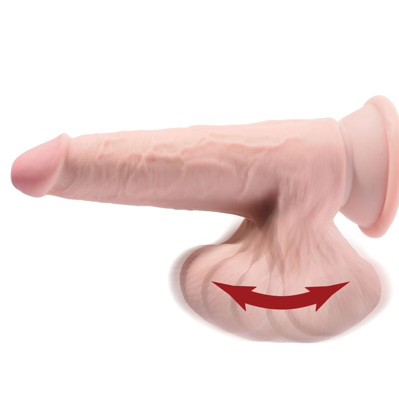 KING COCK PLUS 3D COCK Swing Balls 245 CM PELE LEVE