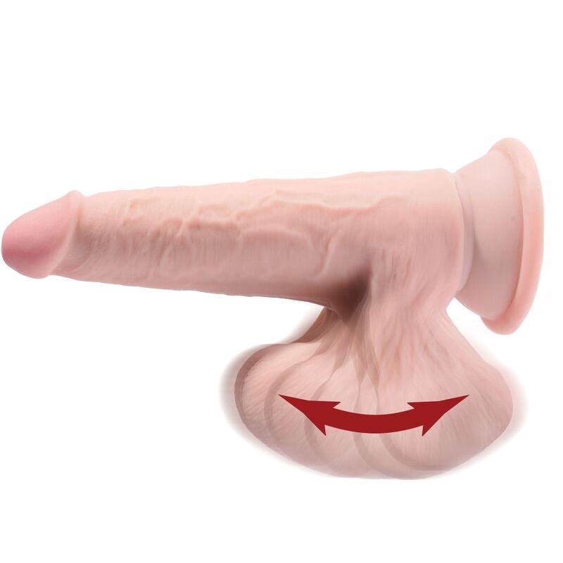 KING COCK PLUS 3D COCK Swing Balls 152 CM PELE LEVE