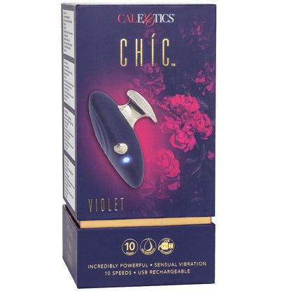 ESTIMULADOR CALEX CHIC VIOLETA 10 VELOCIDADES