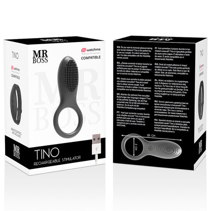 MR BOSS TINO ANILLO ESTIMULADOR COMPATIBLE CON WATCHME WIRELESS TECHNOLOGY