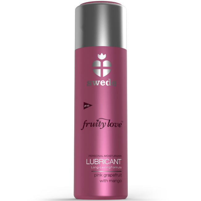 LUBRIFICANTE SUECO FRUITY LOVE ROSA TORANJA COM MANGA 50 ML