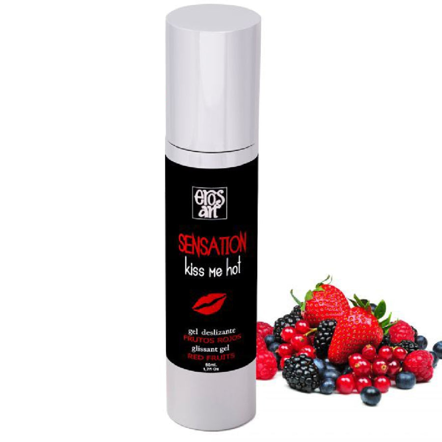 EROS SENSATTION NATURAL LUBRICANT RED FRUIT 50ML