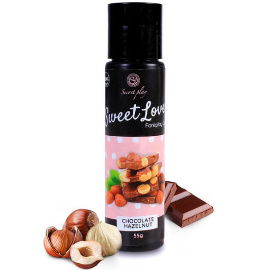 GEL SECRETPLAY DOCE AMOR CHOCOLATE COM AVELa 60 ML