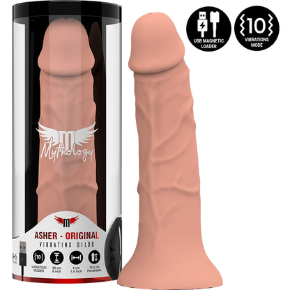 MYTHOLOGY ASHER ORIGINAL DILDO M VIBRADOR WATCHME TECNOLOGIA SEM FIO COMPATiVEL