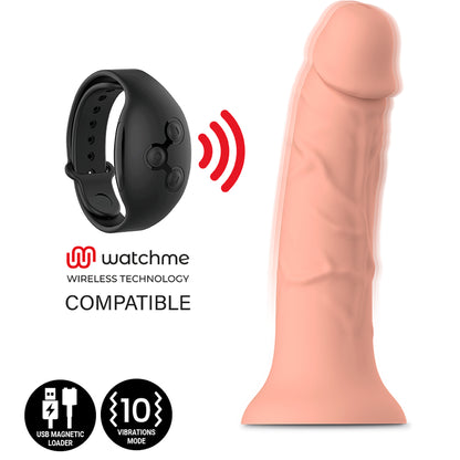 MYTHOLOGY ASHER ORIGINAL DILDO M VIBRADOR WATCHME TECNOLOGIA SEM FIO COMPATiVEL