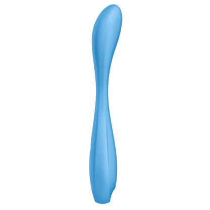 SATISFYER G SPOT FLEX 4 MULTI VIBRATOR APP BLUE