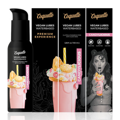 COQUETTE CHIC DESIRE PREMIUM EXPERIENCE 100ML VEGAN LUBES CANDYLICIOUS