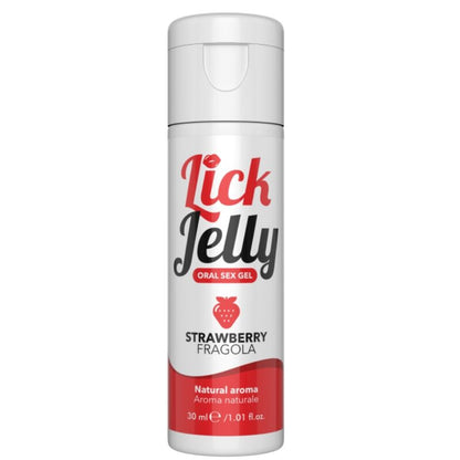 LICK JELLY MORANGO LUBRIFICANTE 30 ML