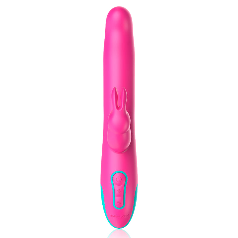 HAPPY LOKY PLUTO COELHO VIBRADOR E ROTADOR RELoGIO COM TECNOLOGIA SEM FIO COMPATiVEL