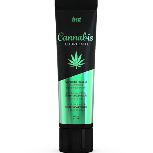 INTT LUBRIFICANTE iNTIMO a BASE DE aGUA COM SABOR DE CANNABIS