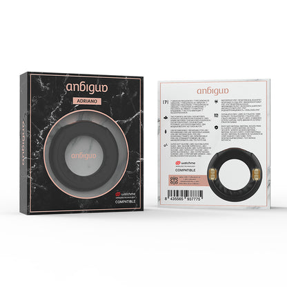 ANBIGUO ADRIANO VIBRATING RING WATCHME WIRELESS TECHNOLOGY COMPATiVEL