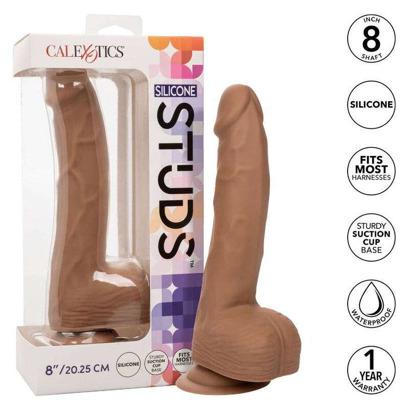 CALIFoRNIA EXOTICS SILICONE STUDS 2032 CM MARROM