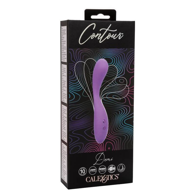 CALIFoRNIA EXOTICS CONTOUR DEMI VIOLET