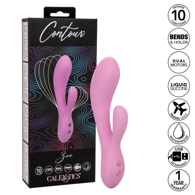 CALIFoRNIA EXOTICS CONTOUR ZOIE PINK