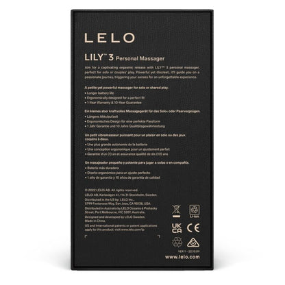 LELO LILY 3 MASAJEADOR PERSONAL VERDE POLAR