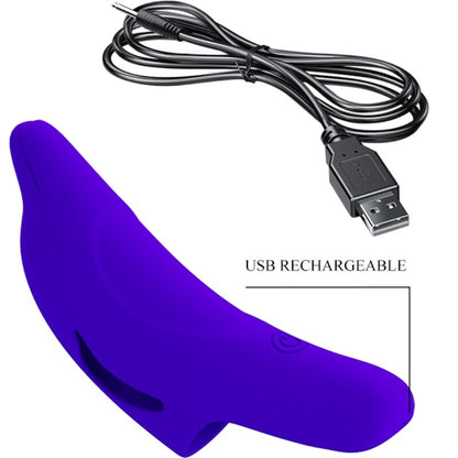 PRETTY LOVE DELPHINI POWERFUL FINGERING STIMULATOR AZUL ESCURO