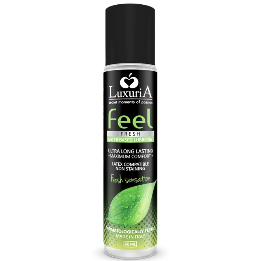 LUXURIA FEEL FRESH SENSATION LUBRIFICANTE a BASE DE aGUA 60 ML