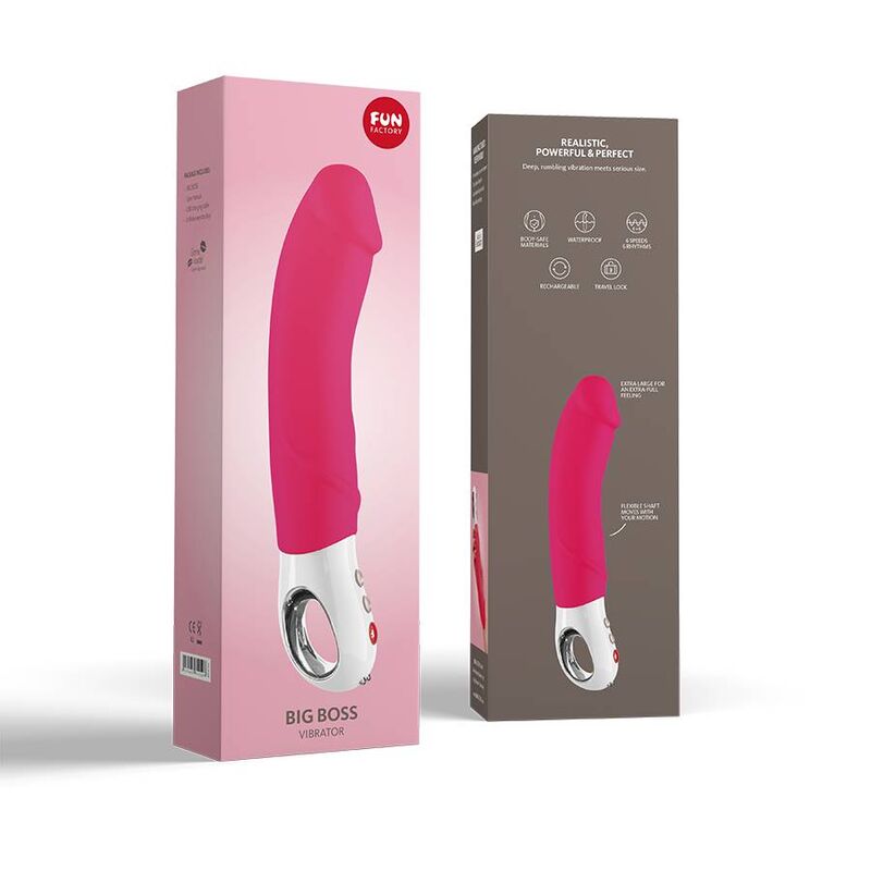 FUN FACTORY BIG BOSS G5 VIBRATOR PINK