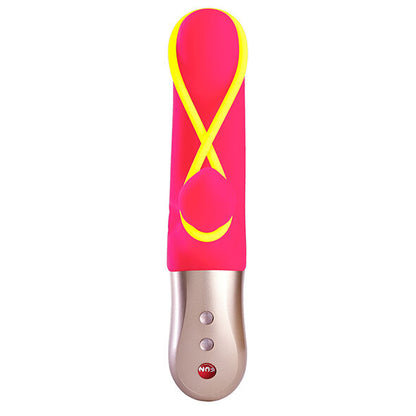 FUN FACTORY AMORINO MINI VIBRATOR PINK NEON YELLOW