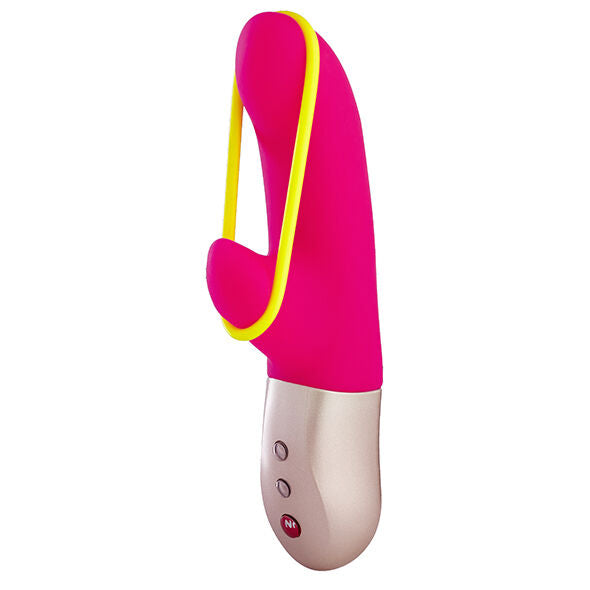 FUN FACTORY AMORINO MINI VIBRATOR PINK NEON YELLOW