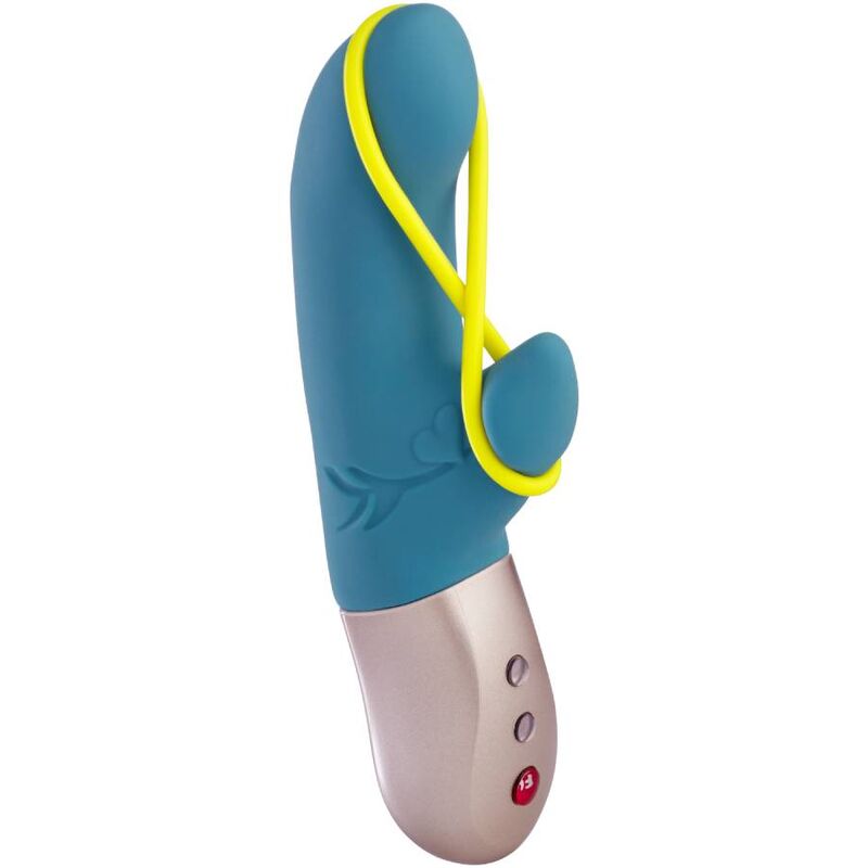 FUN FACTORY AMORINO MINI VIBRATOR PETROL NEON YELLOW