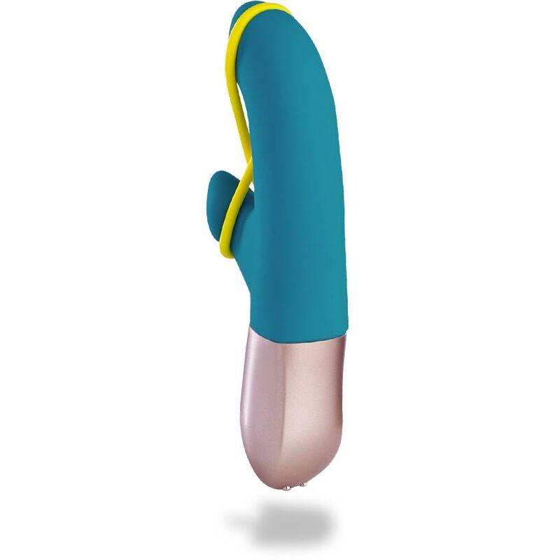 FUN FACTORY AMORINO MINI VIBRATOR PETROL NEON YELLOW