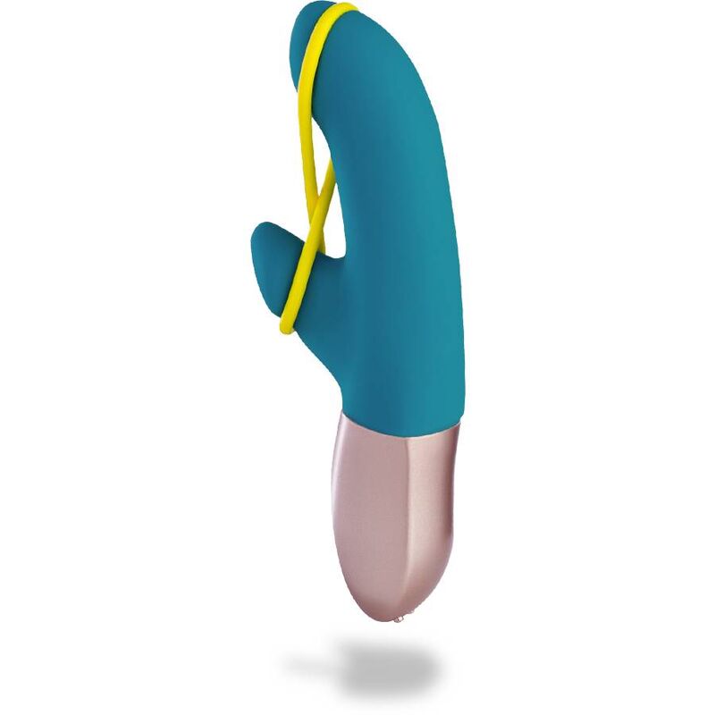 FUN FACTORY AMORINO MINI VIBRATOR PETROL NEON YELLOW