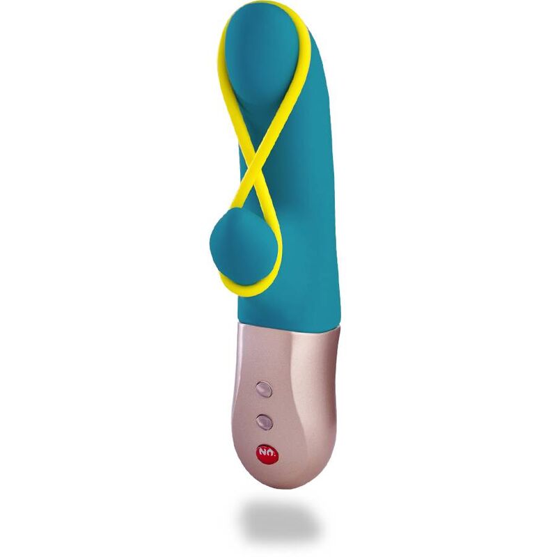 FUN FACTORY AMORINO MINI VIBRATOR PETROL NEON YELLOW