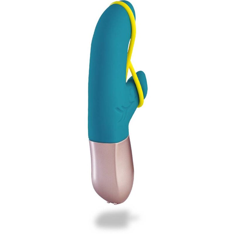 FUN FACTORY AMORINO MINI VIBRATOR PETROL NEON YELLOW