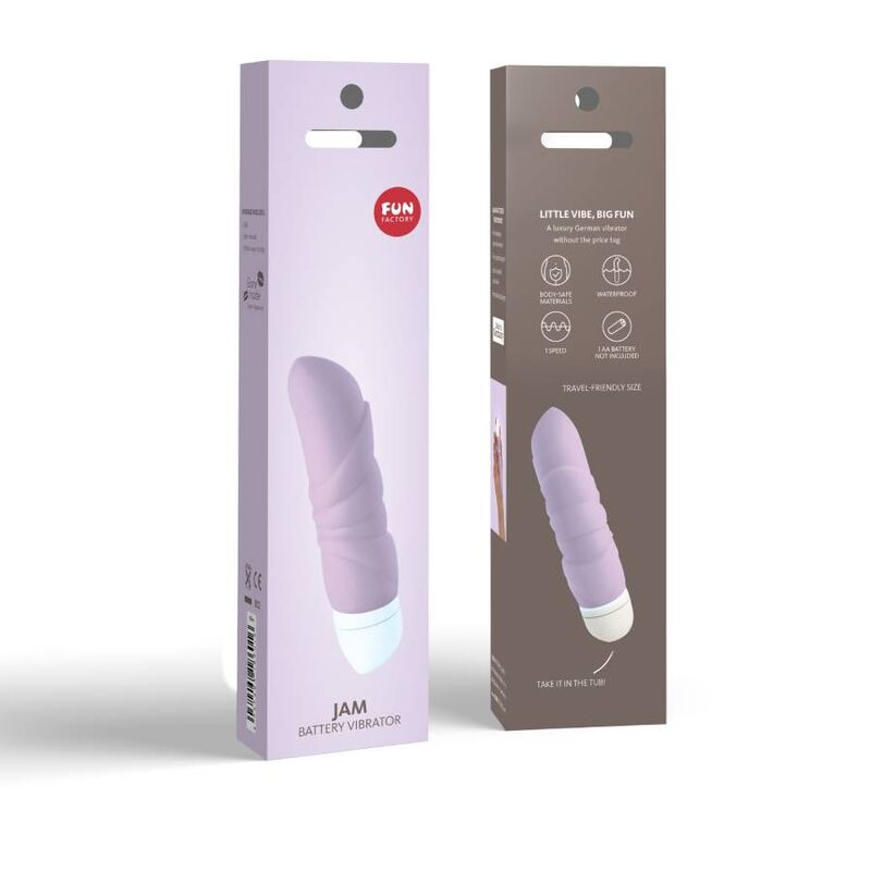 FUN FACTORY JAM VIBRATOR PASTEL LILAC