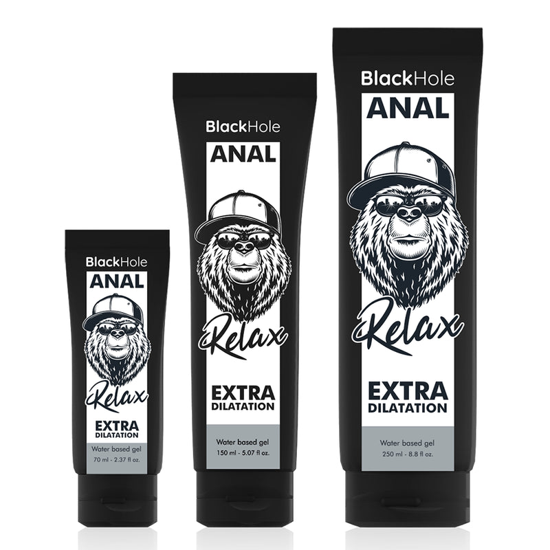 GEL BASE DE aGUA BLACK HOLE DILATAyaO ANAL 70 ML