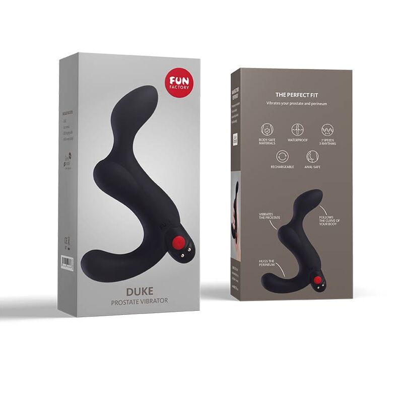 FUN FACTORY DUKE PROSTATE STIMULATOR BLACK