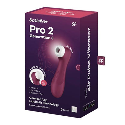 SATISFYER PRO 2 GENERACIoN 3 GRANATE