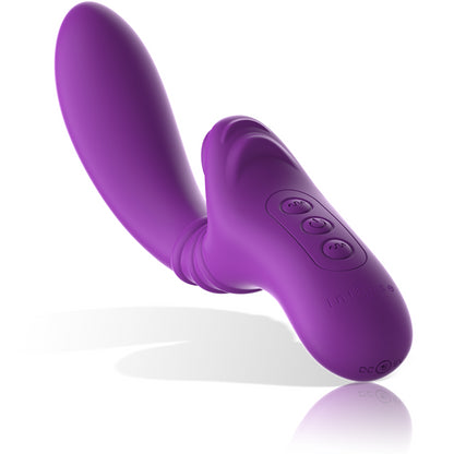 INTENSE HARRY VIBRATOR FLEXIBLE WITH PURPLE TONGUE