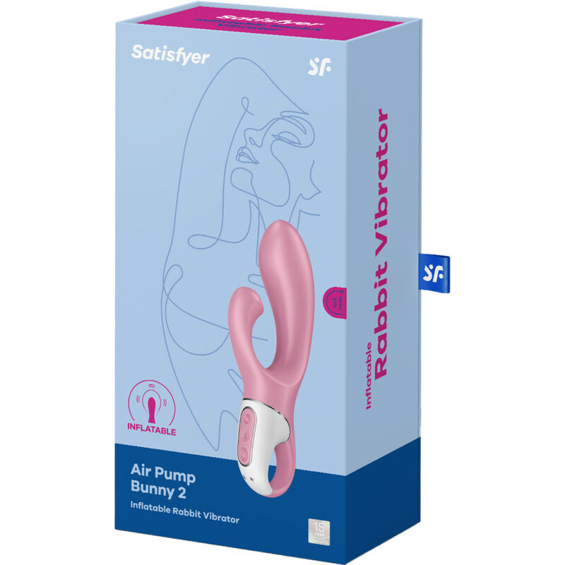 SATISFYER AIR PUMP BUNNY 2 ROSA ANTIGO